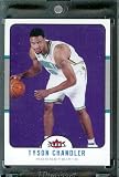 2006-07 Fleer # 21 Tyson Chandler New Orleans/Oklahoma City HorNets Basketball Card - Mint Condition - In Protective Display Case !