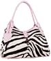 women hobo tote fashion casual purse zebra animal print purse handbag bag (Many Colors Available!!)