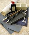 Chinese Calligraphy Set- Complete Set with Brushes Ink Paper and Instructions