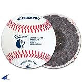 Champro B Grade Cover CBB-200 USSSA Game Baseballs - Available by the dozen  (1 dozen)