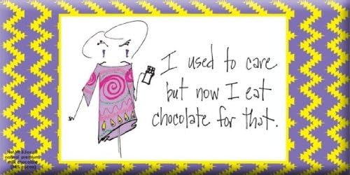 Praim LLC MPD1003 I USED TO CARE CHOCOLATE - Pack of 10