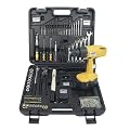 Mannesmann M17975 Werkzeugkoffer 75-teilig mit Akkubohrschrauber 18 Volt