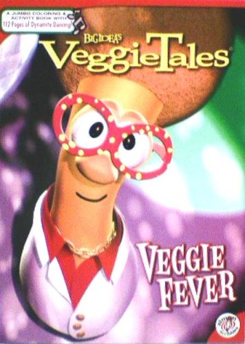 Childrens Toyshop  Toys : Veggie Tales Veggie Fever 112 Page Coloring and Activity Book
