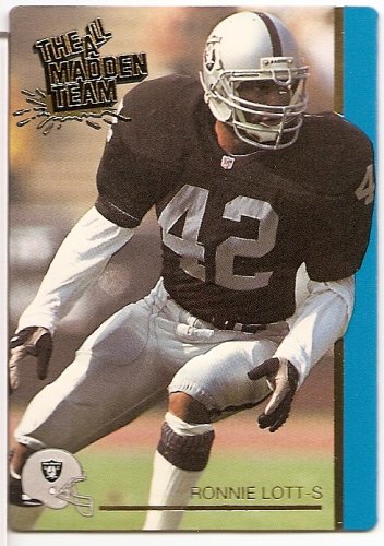 Buy 1991 Action Packed “All Madden Team” NFL Football Card of Ronnie Lott – Oakland Raiders – Shipped in Protective ScrewDown Display Case!!