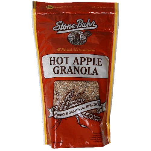 Stone-Buhr Granola, Hot Apple, 16-Ounce Bags (Pack of 6) by Stone-Buhr