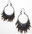 Chandelier Hoop Earrings