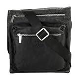 BAGAN Leder Freizeittasche "Barcelona" (schwarz)von "Bagan"