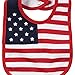 Carters 4th Of July Flag Bib Red
