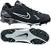Nike 317029 Shox Fuse Metal Adult Baseball Cleat Low - Black