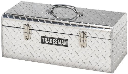 Tradesman Hand - held Aluminum Tool Box Bright
