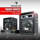 DJ PA Package "Miami Nights" Speakers and Amplifier