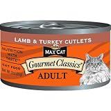 Nutro Gourmet Classics Adult Lamb and Turkey Cutlets Cat Food, 3 Oz