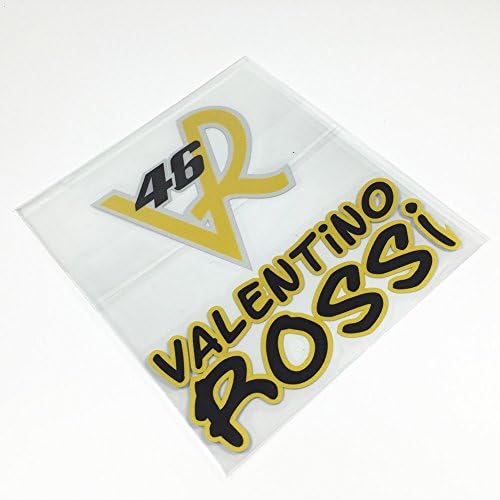2pcs/lot Car Styling VR46 Rossi Car Sticker Decals for Ducati Car Motor Helmet etc