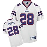 Reebok Buffalo Bills C.J. Spiller Replica White Jersey XX Large