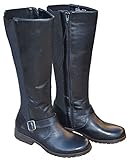 Kenneth Cole New York Womens Jenny Leather Boots Black (8.5)