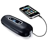iLuviSP100BLKMiniPortableSpeakerforMP3PlayersandiPod(Black)