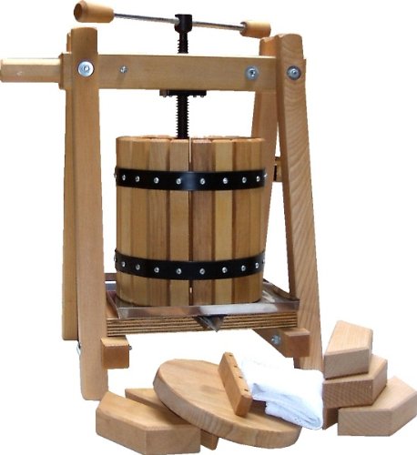 Obstpresse 20 Liter, Holzausführung