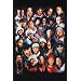 Rap Legends Color Music Poster Print, 24" X 36"