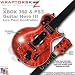 Stardust Red WraptorSkinz Skin fits XBOX 360 & PS3 Guitar Hero III Les Paul Controller (GUITAR NOT INCLUDED)