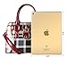 Rimen & Co. Patent Faux Leather Front Lock Mini Plaid Tote Handbag GZ-3078