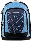 Blue Trail Maker Bungee System Outdoor Backpack/ Sports Bag/ Student School Backpack
