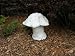 Garden Art Mushroom Sclupture - Amanita excelsa