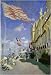 The Hotel des Roches Noires at Trouville 1870 art print 44.1x30cm by Claude Monet