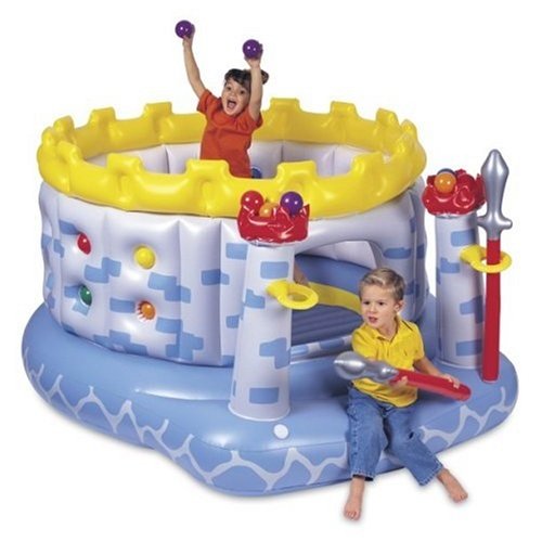 Childrens Toyshop  Toys : Original Classic Color - Intex 85" x 76" x 45" Jump-o-Lene Castle Inflatable Playhouse Bouncer