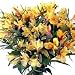 Golden Peruvian Lilies Fresh Flower Bouquet
