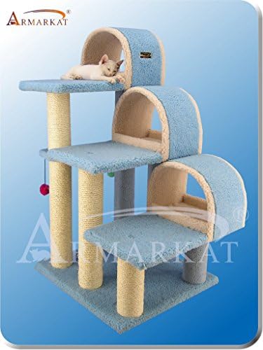 Domesticated Faux Fleece Beautiful Cat Tree