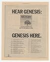 1977 Genesis Wind & Wuthering Album & Tour Promo Print Ad (19836)