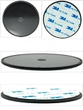 Arkon AP020 Adhesive Mounting Disc Adapter Plate - 90mm Circular Disc with 3M Adhesive (AP020)