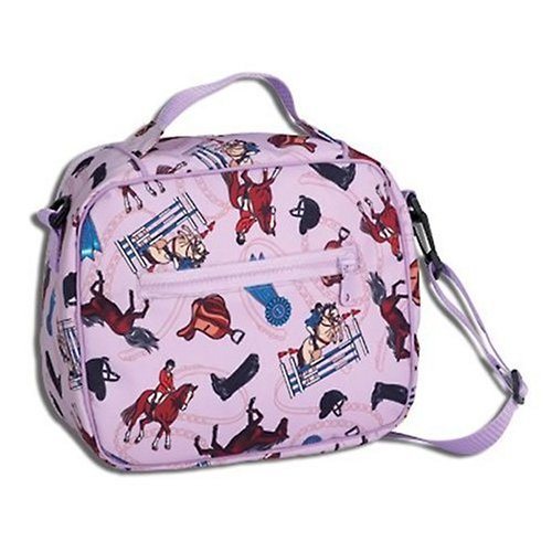 HORSE pony PURPLE girl soft lunchbox LUNCH BOX tote bag