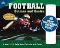 Football Quizzes & Quotes Daily - Box With Sound 2010 Box Calendar