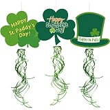 St Patrick's Day Decorations Hanging Spiral