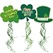 St Patrick's Day Decorations Hanging Spiral