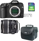 Canon EOS 50D 15.1MP Digital SLR Camera W/ Canon EF-S 17-85mm f/4-5.6 Image Stabilized USM SLR Lens W/ Transcend TS4GSDHC6 4GB SDHC card (SD 2.0 SPD Class 6) W/ Samsonite Digital Camera Gadget Bag (Black) W/ Clean & Scratch Free Kit