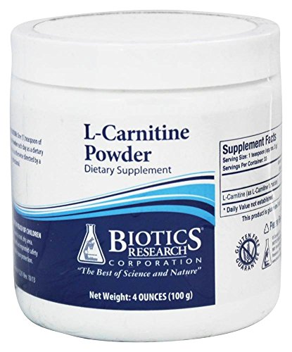 Biotics Research L-Carnitine Powder 100 grams