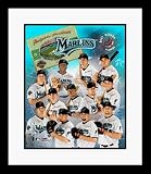 2007 Florida Marlins MLB Team Collage Framed 8 x 10 Photograph