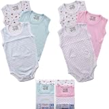 3-Pack Sleeveless Bodysuits