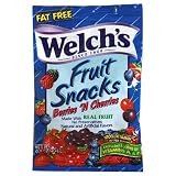 Review Welch's  / Welch's Fruit Snacks Combo Pack, Mixed Fruit and Berries 'N Cherries, 24-Count Boxes of .9-Ounce Pouches (Pack of 6)