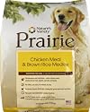 Prairie Chicken Meal & Brown Rice Medley Dry Dog Food by Nature's Variety, 30-Pound Bag