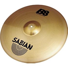 Sabian 19-inch B8 Rock Crash Cymbal