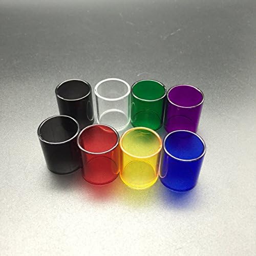 8pcs SMOK TFV4 Glass Tube Replacement Tank , 7 Colors