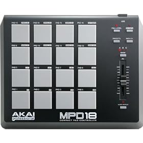 Akai MPD18 USB MIDI Pad Controller by 