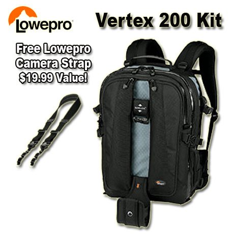 Lowepro Vertex 200 AW Kit with Lowepro Speedster Camera Strap