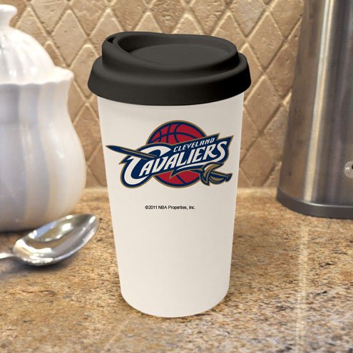 NBA Cleveland Cavaliers Logo Travel Mug