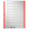 Leitz 1652-00-25 - Trennbl�tter1652 A4 100-er, rot