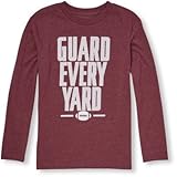 THE CHILDREN'S PLACE(ザ・チルドレンズプレイス) フットボールグラフィックティ S/D ルビン トップス長袖Tシャツ 14歳【並行輸入】