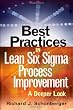 Best Practices in Lean Six Sigma Process Improvement